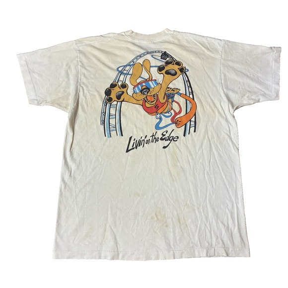 Super Cru Other - VTG 90s 17th Street Surf Shop Single Stitch Mens T Shirt XL Distressed Dog GRAIL